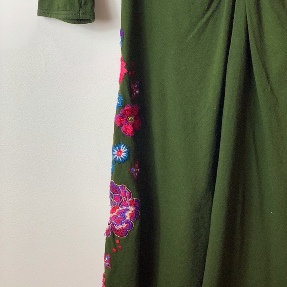 🍒 SOLD Jonny Was Embroidered Dress M - Picture 5 of 8